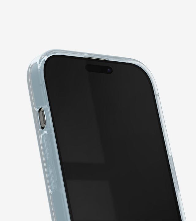 Productafbeelding iDeal Of Sweden iPhone 15 Pro Doorzichtig Hoesje, Spiegelend Hemelsblauw (Apple iPhone 15 Pro)