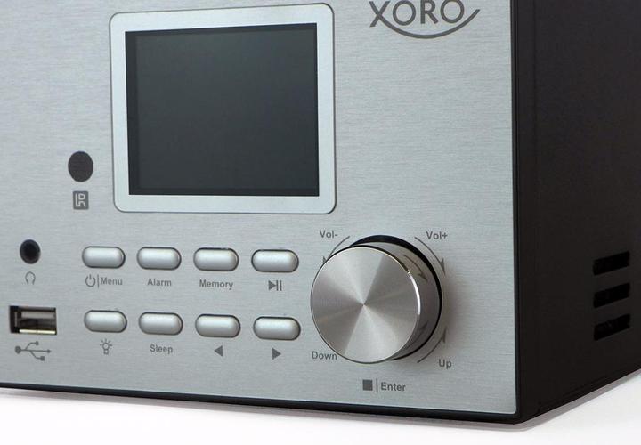 Immagine prodotto Xoro HMT500 pro Micro HiFi sistema CD speler Internet - DAB+ FM radio bluetooth en boxen (1x 20 W)