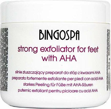 Actual product image BingoSpa BINGO SPA Silnie złuszczający preparat do stóp z 50% kwasami AHA 600g (Callus removers)