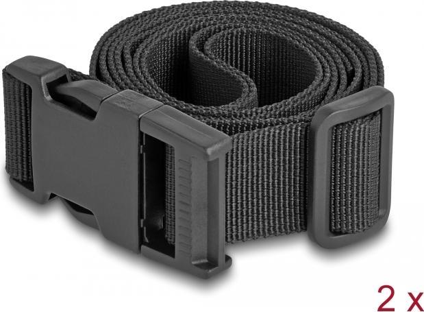 Delock Luggage strap adjustable 1.5m (2 pcs) (Case strap)