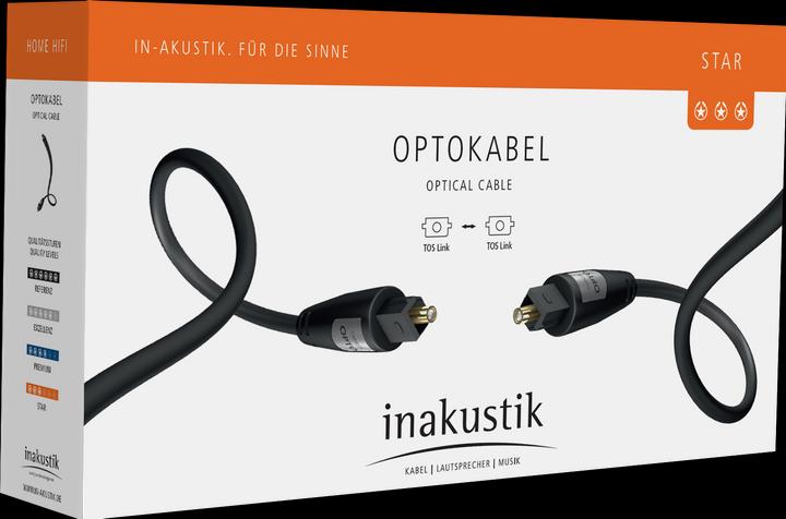 Image du produit Inakustik Toslink - Toslink (0.75 m, Optique)