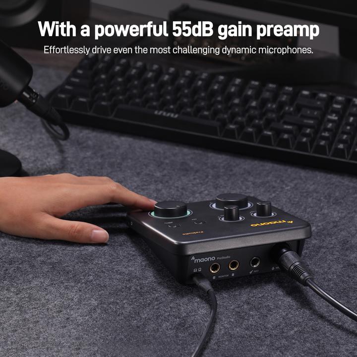 Actual product image Maono PS22 LITE Audio Interface (USB)