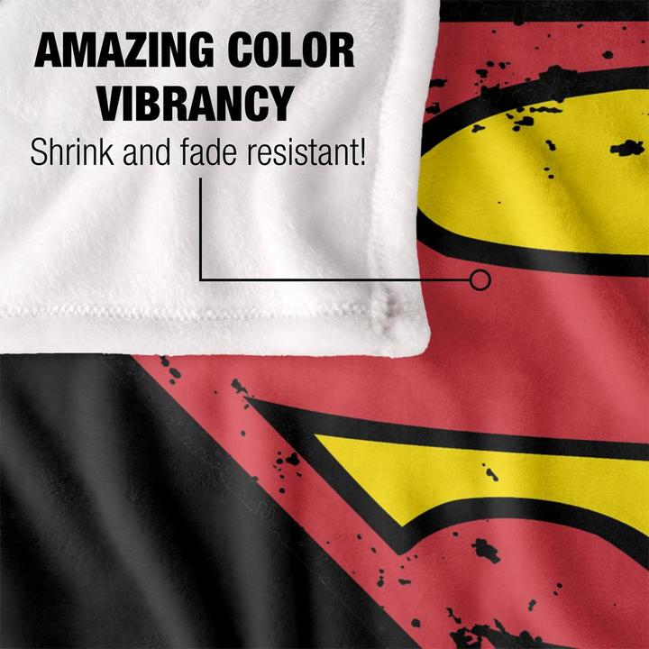 Immagine prodotto Superman Logo Coperta (152 x 127 cm)