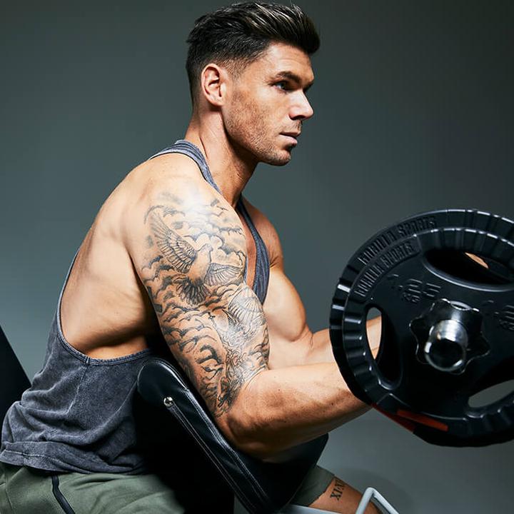 Actual product image Gorilla Sports Weight plates (1 x 10 kg)