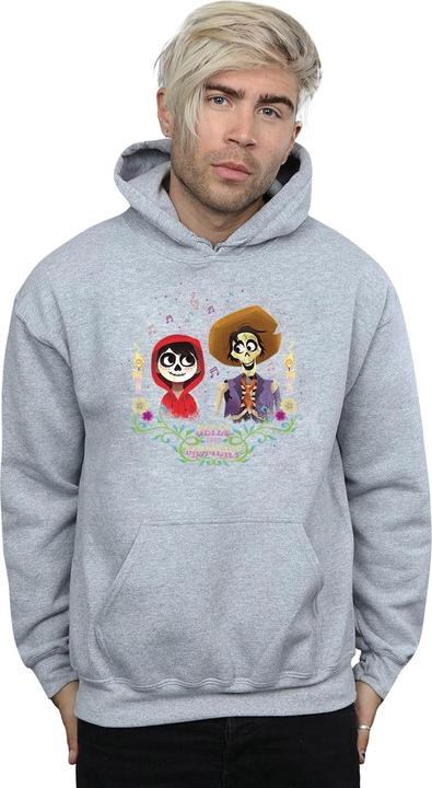 Actual product image Disney Mens Coco Miguel And Hector Hoodie (3XL)