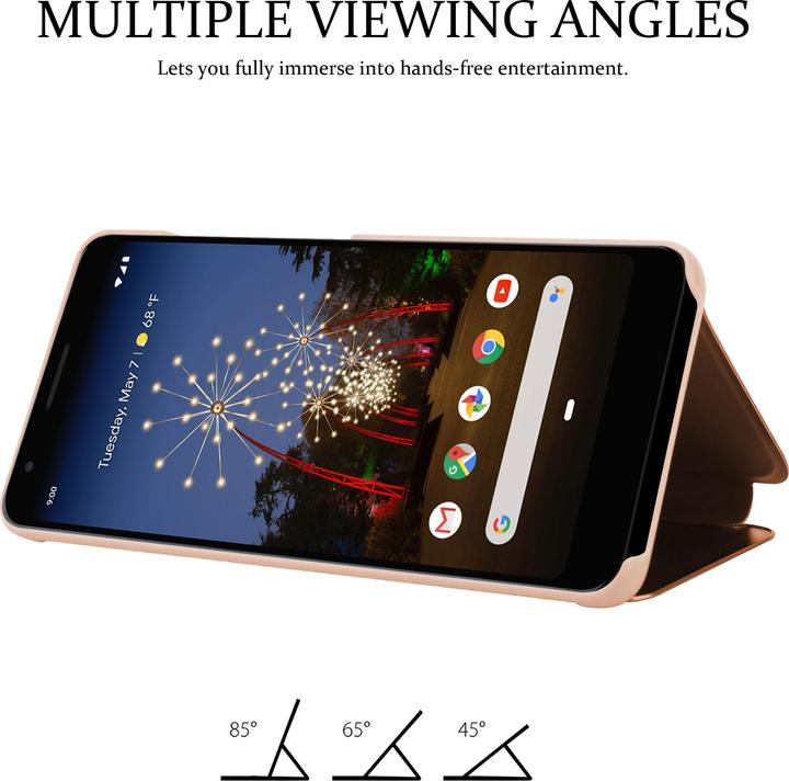 Image du produit Cadorabo Book Smart View Couverture miroir (Google Pixel 3a)