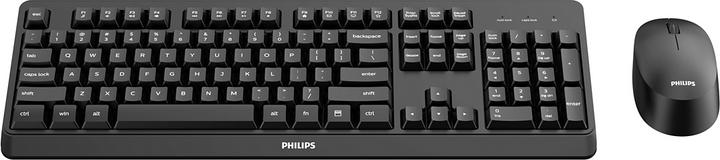 Actual product image Philips 3000 series SPT6307BL/00 keyboard Mouse included RF Wireless Black (Eng. Int., Wireless)