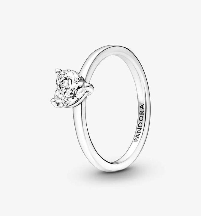 Produktbild Pandora Ring funkelndes Herz (54, 925 Silber)