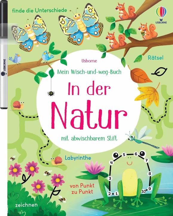 Immagine prodotto Mein Wisch-und-weg-Buch: In der Natur (Tedesco, Kirsteen, Robson, 2024)