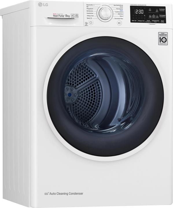 Actual product image LG RT8DIH1Q (8 kg, Right, Changeable)
