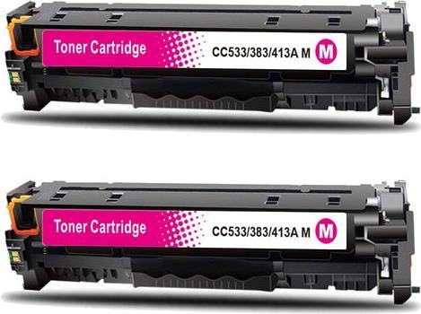 Image du produit Hermex Toner compatible pour HP Color LaserJet CM2320nf MFP (M)