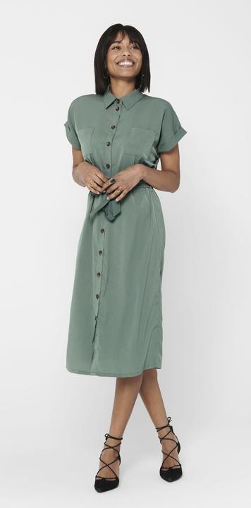 Immagine prodotto Only Abito blusa con cintura a cravatta (40)
