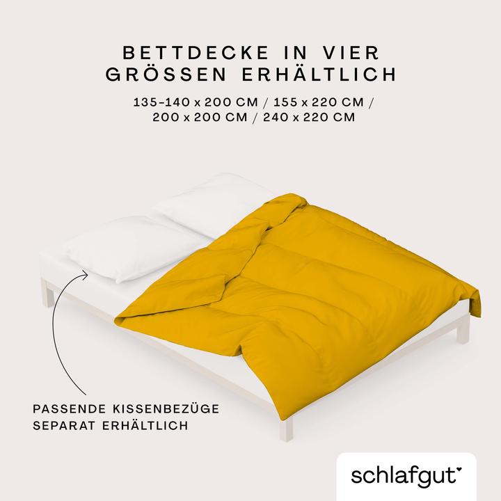 Immagine prodotto schlafgut Woven Satin (Copripiumino, 200 x 200 cm)