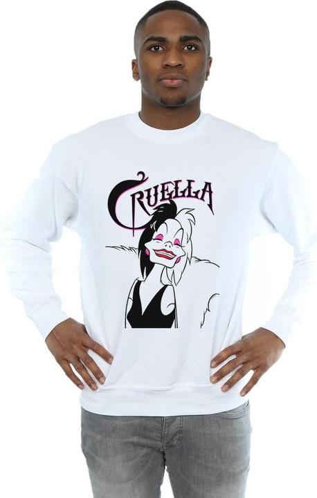 Immagine prodotto Disney Cruella De Vil Evil Smile Felpa Uomo (XXL)