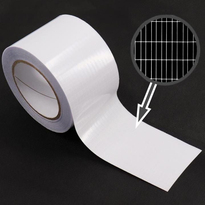 Produktbild Aquagart 4x Reparaturklebeband I Gewächshausfolie Gitterfolie UV beständig 8cm x 15m (8000 mm)