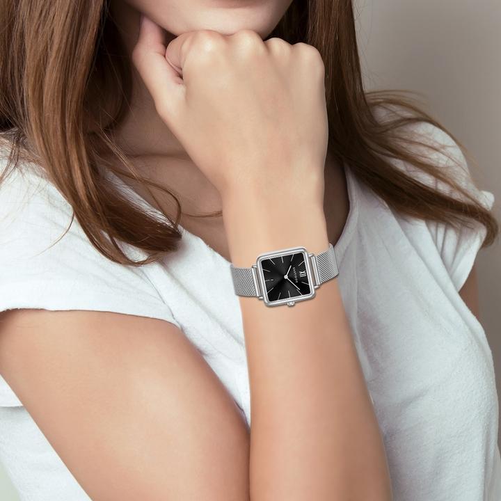 Image du produit Eastside Montre à quartz pour femme Grand en acier inoxydable argenté - 24165 (Montre analogique, 37.60 mm)