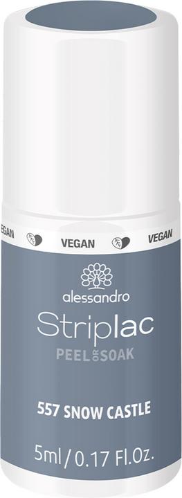 Image du produit Alessandro Frozen Beauty - Striplac Peel or Soak Château de neige (Château de neige, Vernis couleur)