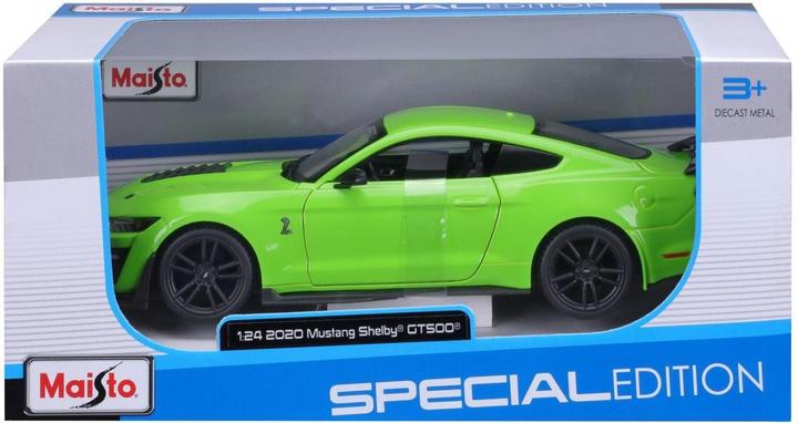 Produktbild Maisto Mustang Shelby GT500 2020 1/24 green
