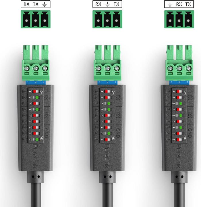 Actual product image Puretools Cable PTM-RS100 RS-232 (USB Add-Ons)