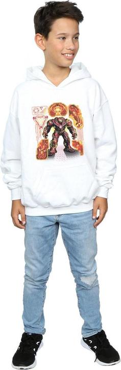 Immagine prodotto Avengers Infinity War Hulkbuster Blueprint Felpa con Cappuccio Ragazzi (116)