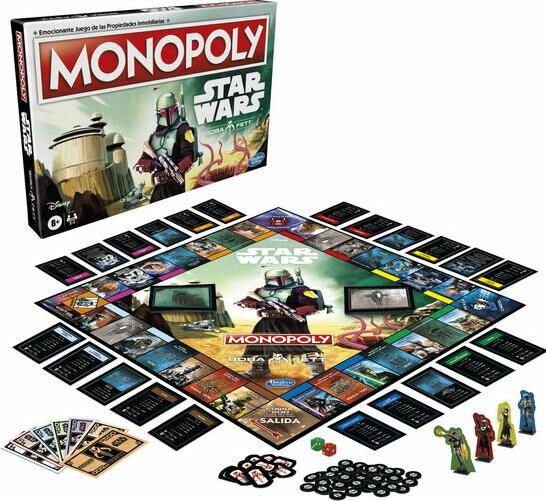 Image du produit Hasbro Jeu de Monopoly espagnol Star Wars Boba Fett