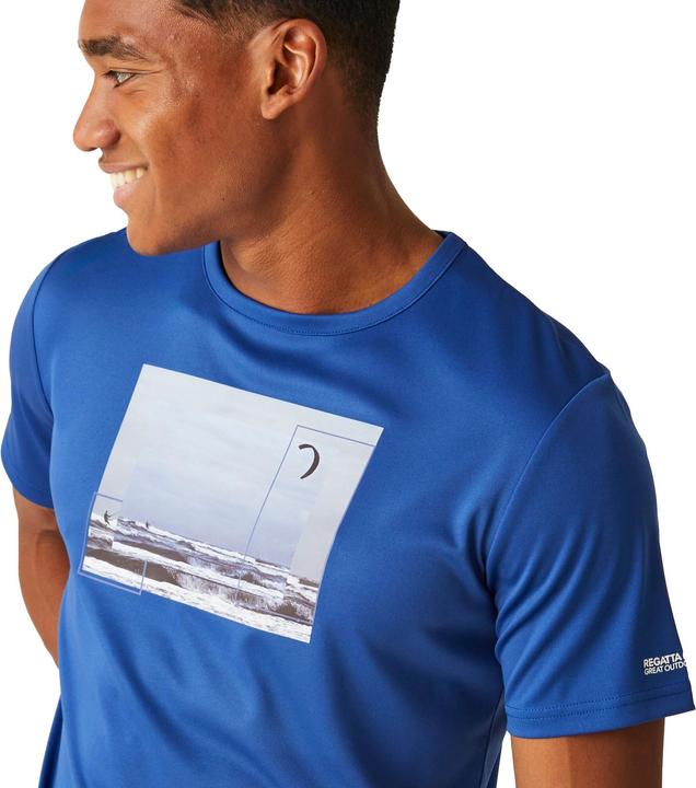 Actual product image Regatta Mens Fingal VIII Seaside T-Shirt (L)