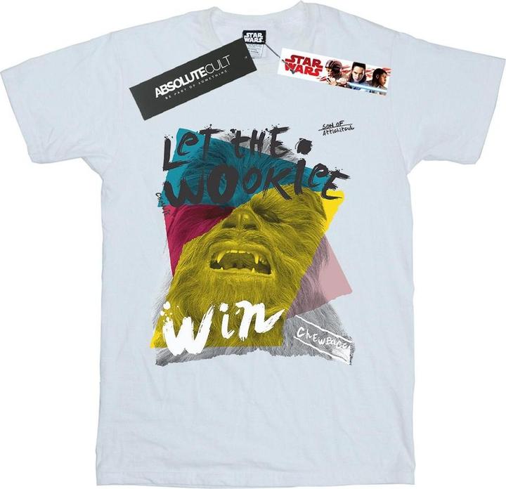 Actual product image Star Wars Mens Let The Wookiee Win T-Shirt (3XL)