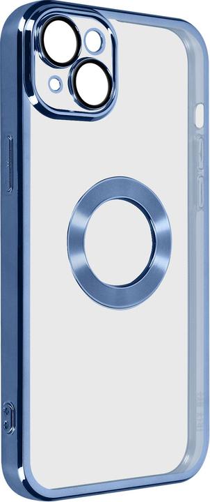 Actual product image Avizar Chrome Style Series Transparent Silicone Sleeve (Apple iPhone 14 Plus)