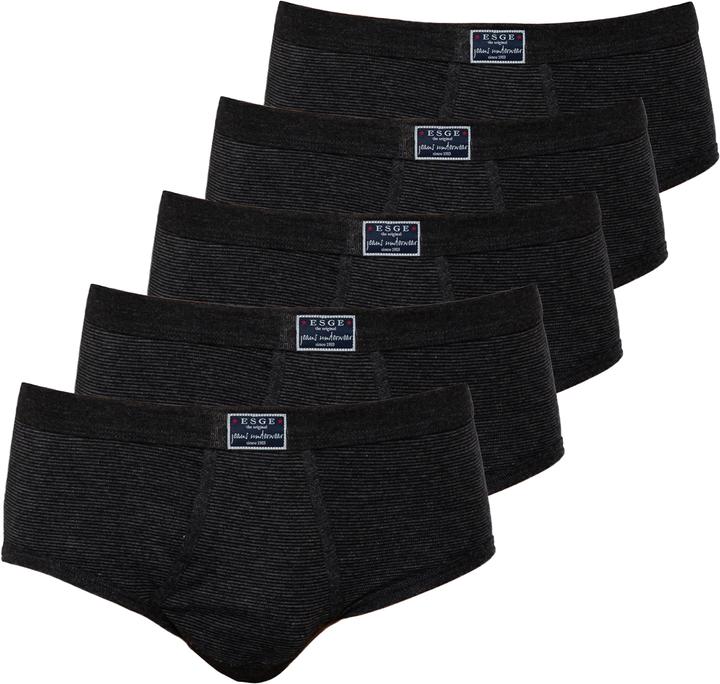 Produktbild ESGE 5er Pack - Feinripp Jeans Slip mit Eingriff (L, 5er Pack)