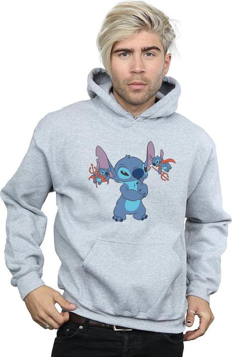 Immagine prodotto Disney Lilo And Stitch Little Devils Felpa con Cappuccio Uomo (L)