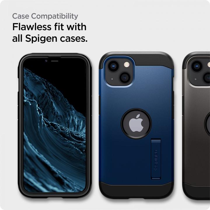 Actual product image Spigen AGL03387 Cell Phone Protective Case (6.1 inch) Cover (1 Piece, Apple iPhone 13)