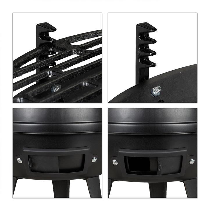 Produktbild Relaxdays Grillfass (35 cm)