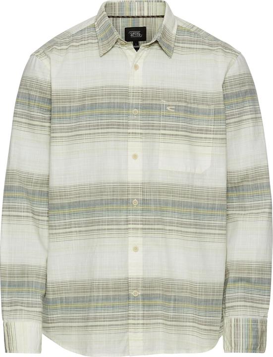 Produktbild Camel Active Gestreiftes Hemd aus reiner Baumwolle (3XL)