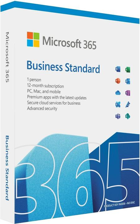 Actual product image Microsoft 365 Business Standard (English) (1 User, 12 months)