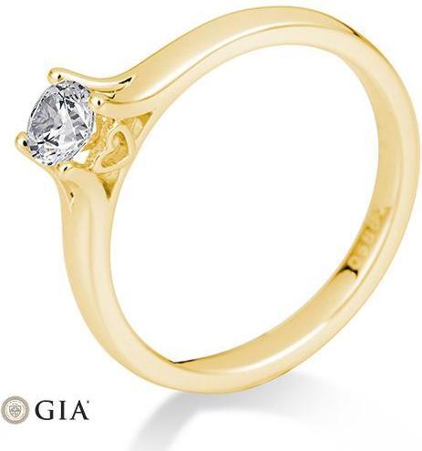Immagine prodotto Breuning 4 griffe incastonate da 0,40 ct. (58, 585/14 K Oro)