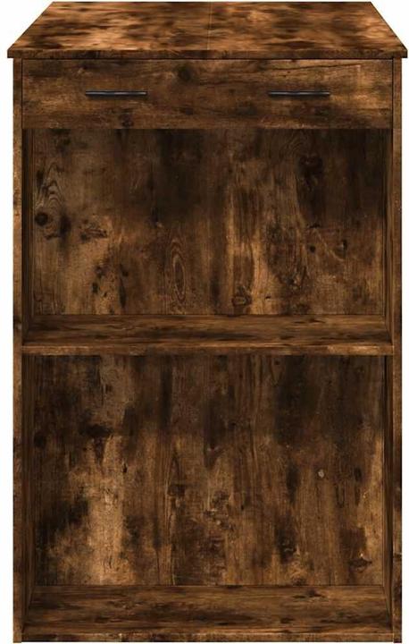 Produktbild VidaXL Bartisch Stehtisch Tresentisch Küchentisch Räuchereiche Holzwerkstoff