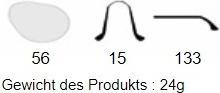 Produktbild Julbo Powell Spectron 3CF Brille (Matt Black, Red, Grün)