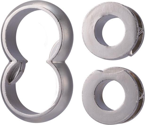 Actual product image Eureka Huzzle Cast Puzzle - Infinity – Level 6