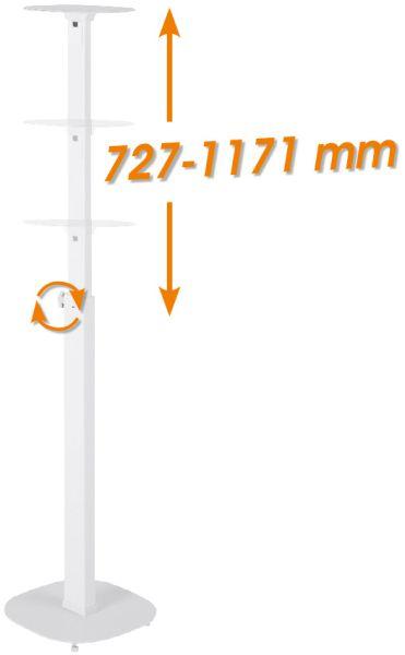 Immagine prodotto myWall HS 23 WL (1 coppia, Cavalletto, Regolabile in altezza)