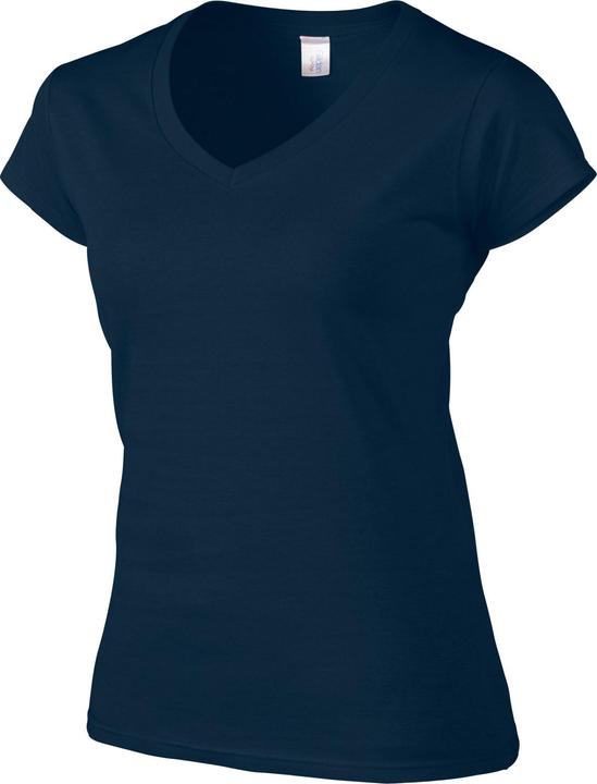 Actual product image Gildan Womens/Ladies Soft Touch V Neck T-Shirt (40 D)