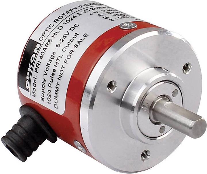 Actual product image Opkon Incremental encoder 6 mm shaft 1000 pulses/rev