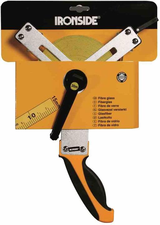Actual product image Ironside Measuring tape open 30 m x 15 mm made of glass fibre, 1 piece, 150229 (M)
