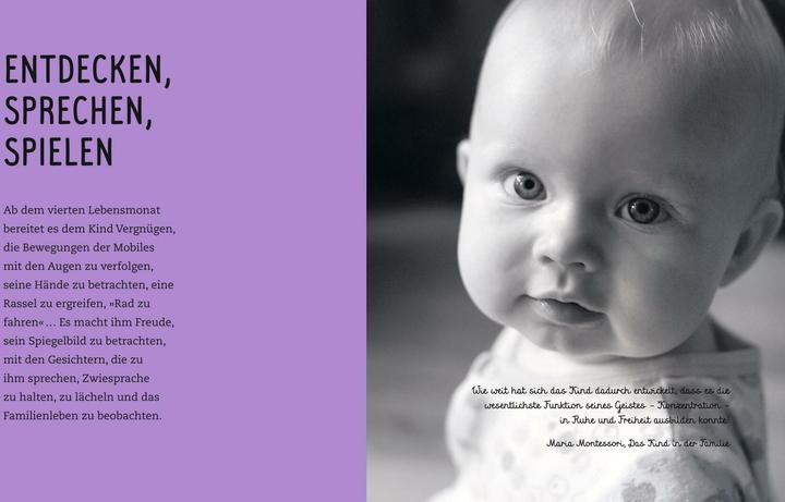 Actual product image 60 Montessori-Ideen für mein Baby (German, Marie-Hélène Place, 2021)