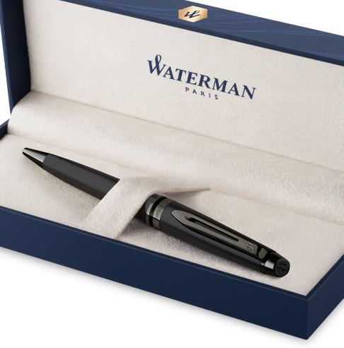 Actual product image Waterman Expert (Black, Silver, 1 x)
