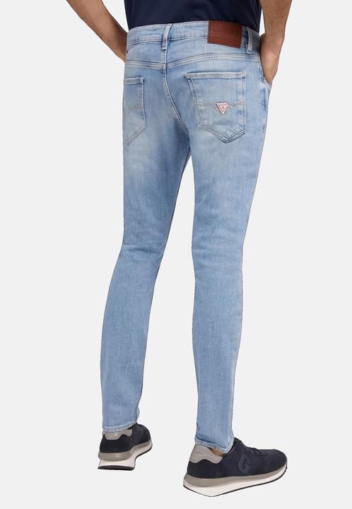 Produktbild Guess Jeans Skinny-Fit-Jeans Miami mit Label-Patch im 5-Pocket Style (W36/L32)