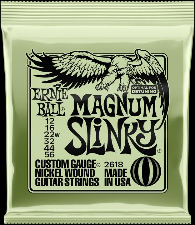 Produktbild Ernie Ball Saitensatz, Slinky Nickel, Magnum 12-56 (6 x, E-Gitarre, 0.06")