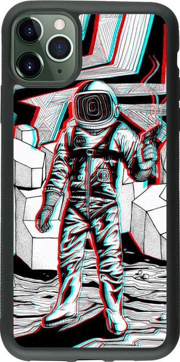 Actual product image PhoneLook Cover Silicone Black Anaglyph Astronaut (Apple iPhone 11 Pro Max)
