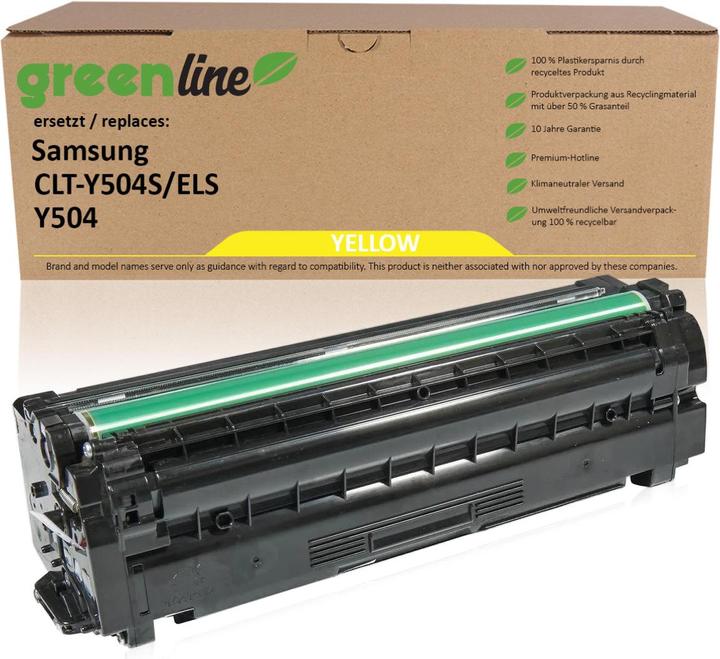 Actual product image Inkadoo greenline Compatible toner for Samsung CLP-410 Series (Y)