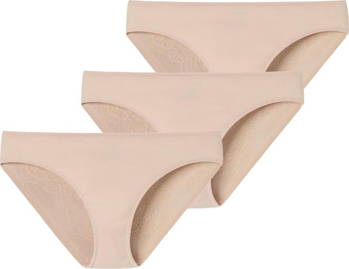 Actual product image Schiesser 3-pack Invisible Lace Briefs (40, L, pack of 3)