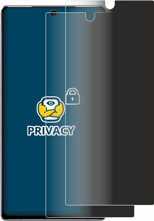 Productafbeelding BROTECT Anti-spionnetje privacyfolie Beschermfolie tegen blauw licht (2 Stuk, Samsung Galaxy Note 20 5G)